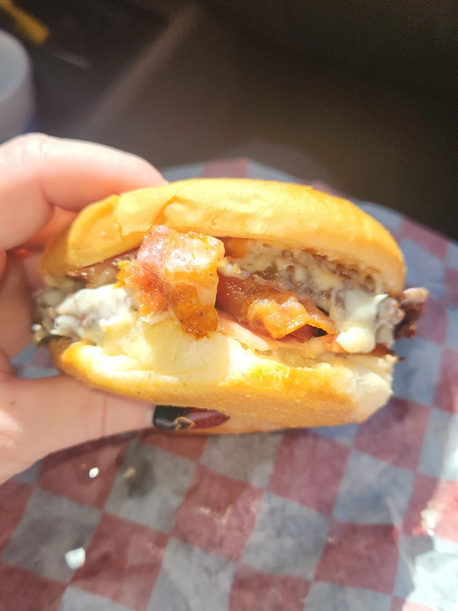 Farm Burger with Pepper Jack Cheese