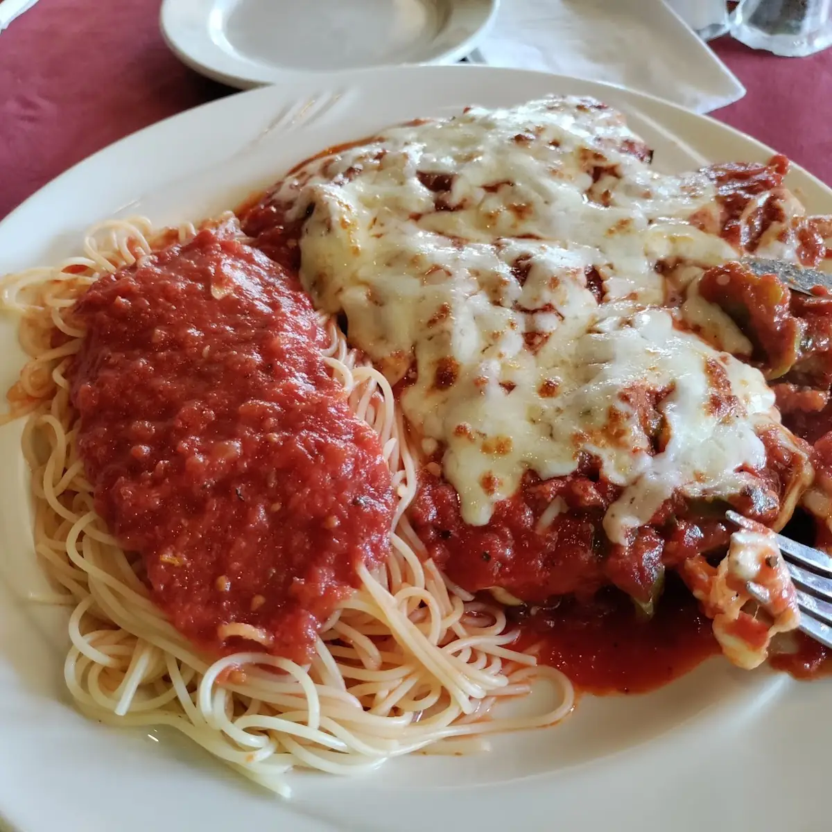 Breaded Veal Cutlet Parmigiana