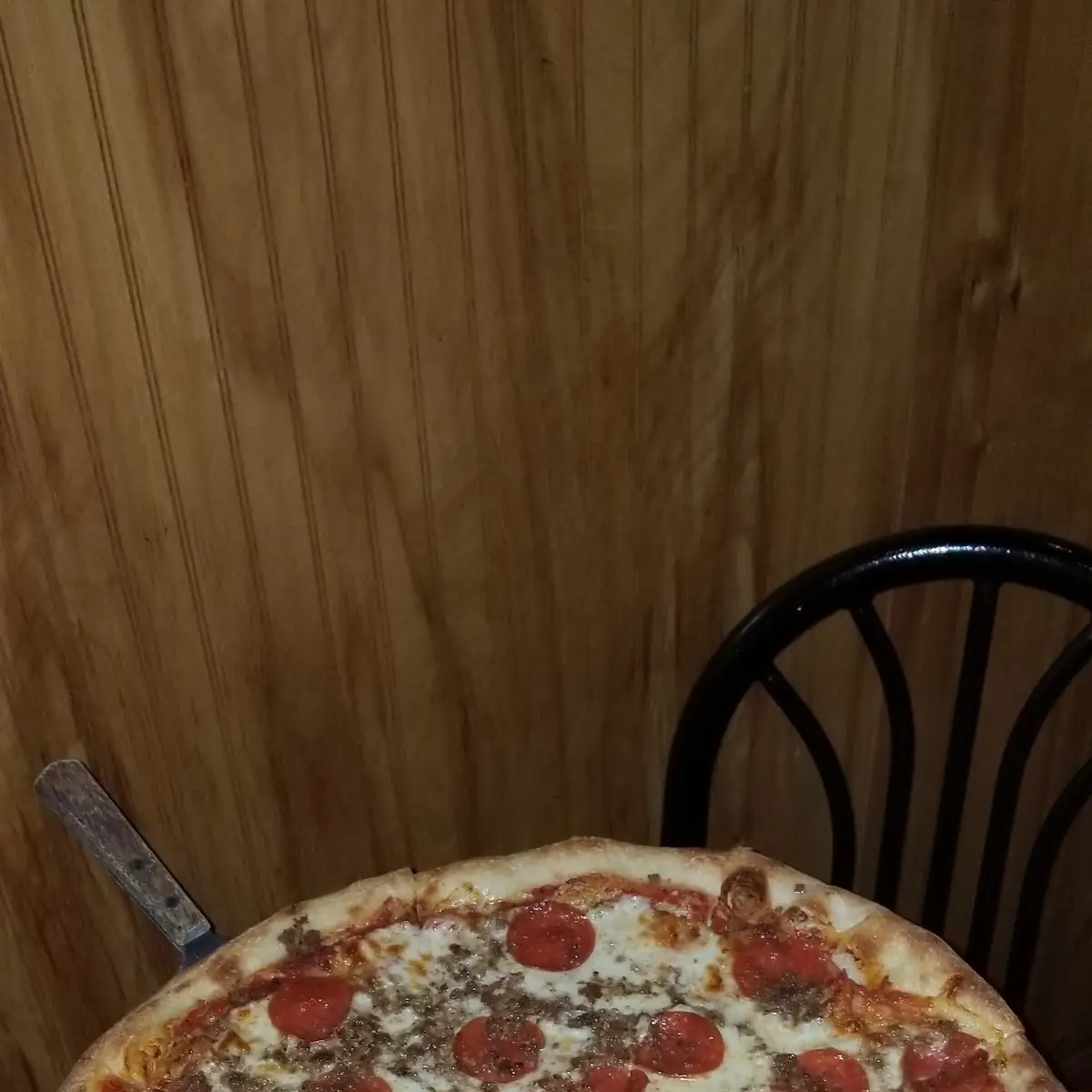 Pepperoni and Sausage Pizza