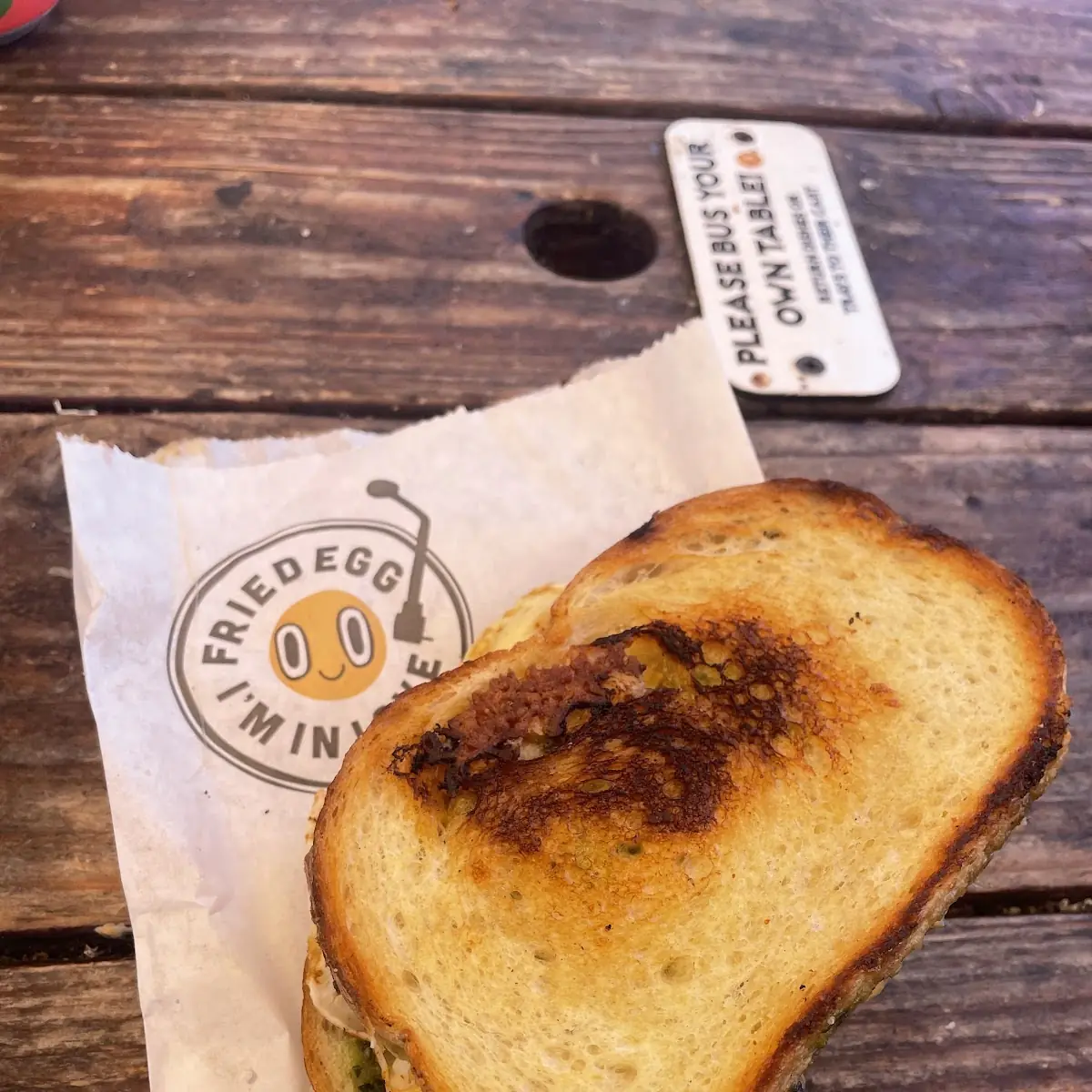 Toasted Sourdough From
