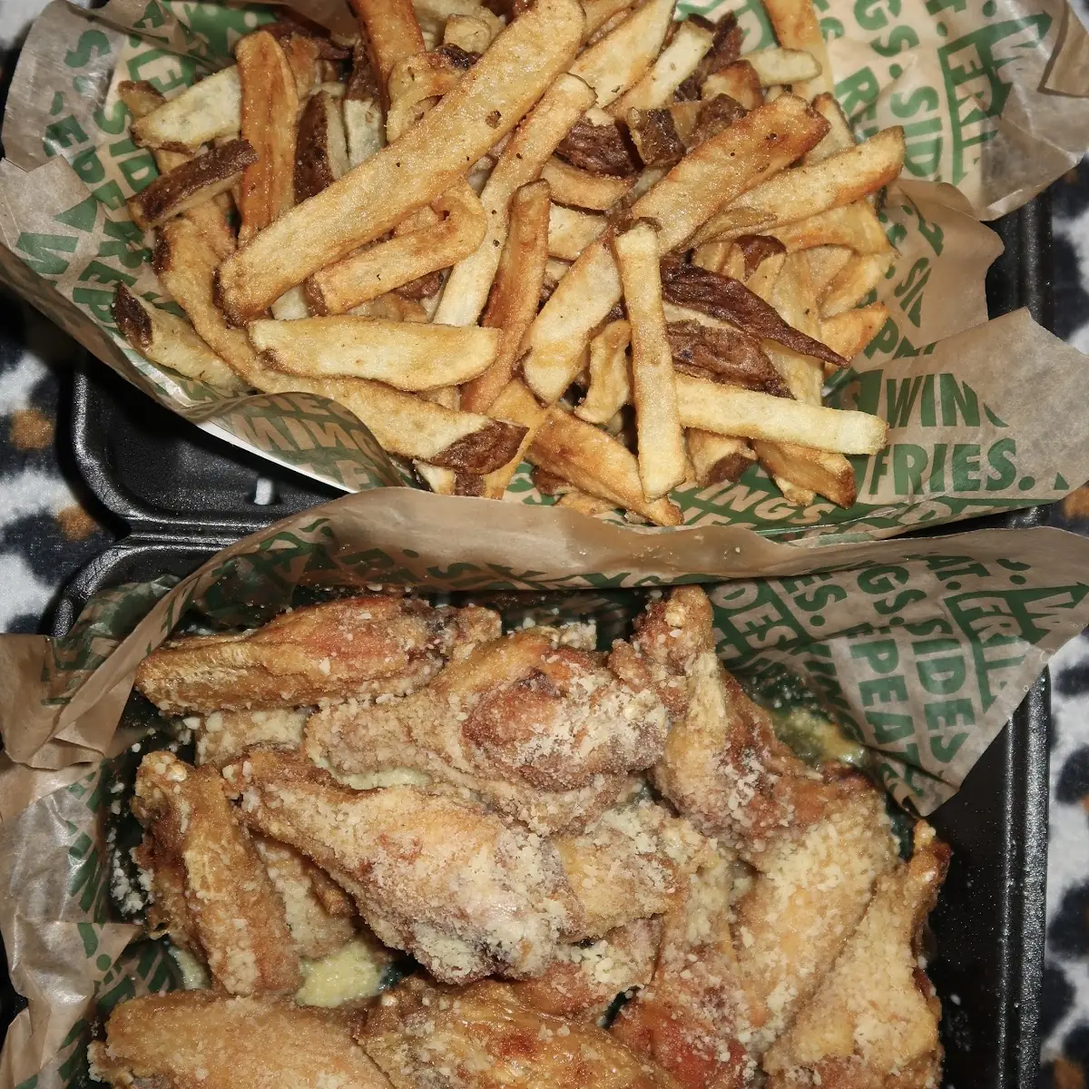 Bone-In Garlic Parmesan Wings