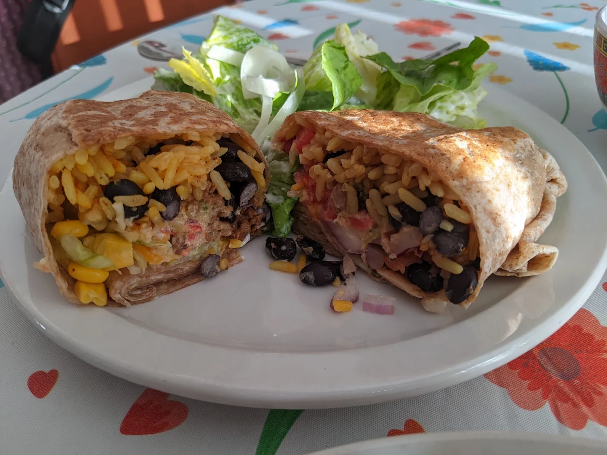 Pulled Pork and Spicy Chicken Burritos