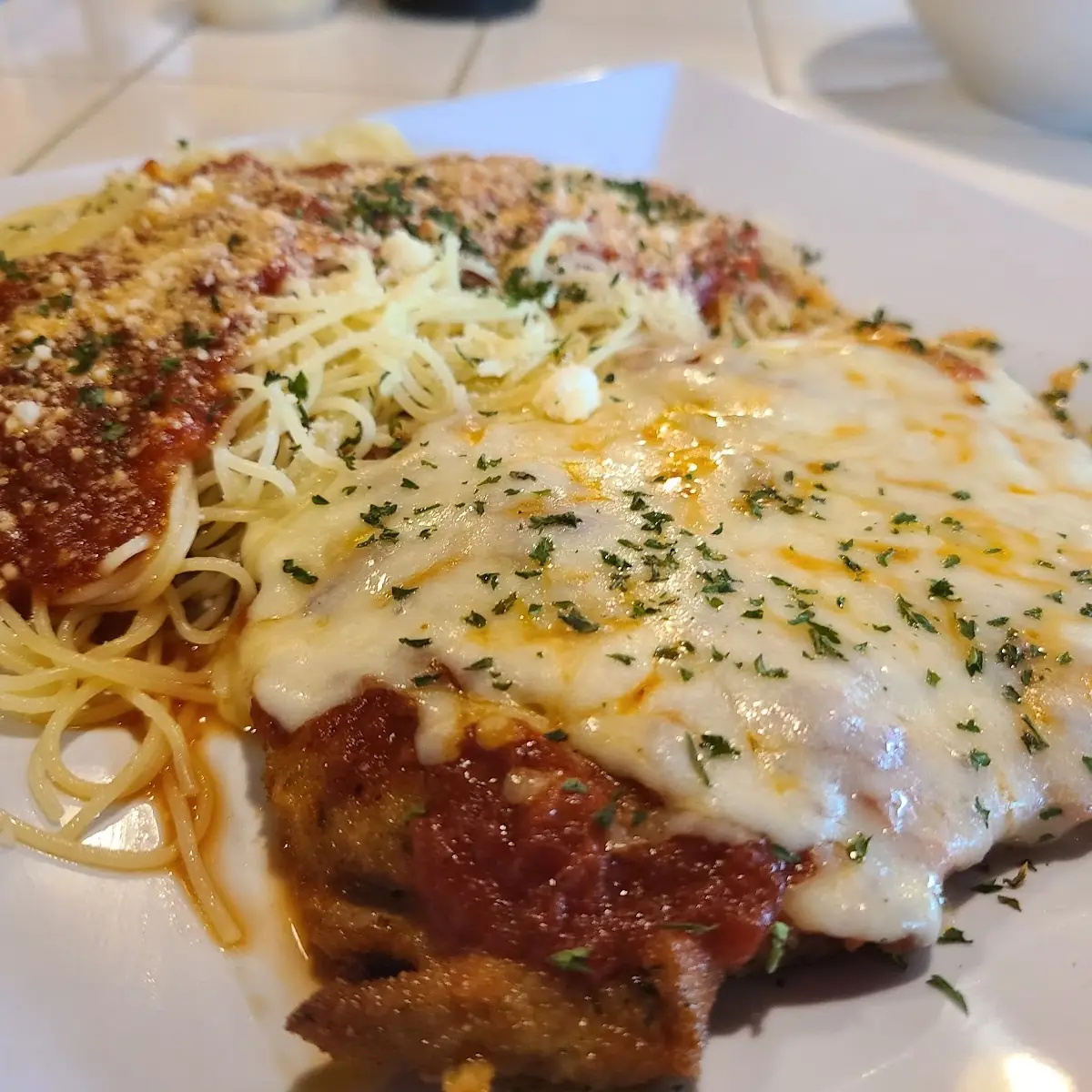 Veal Parmesan Sandwich