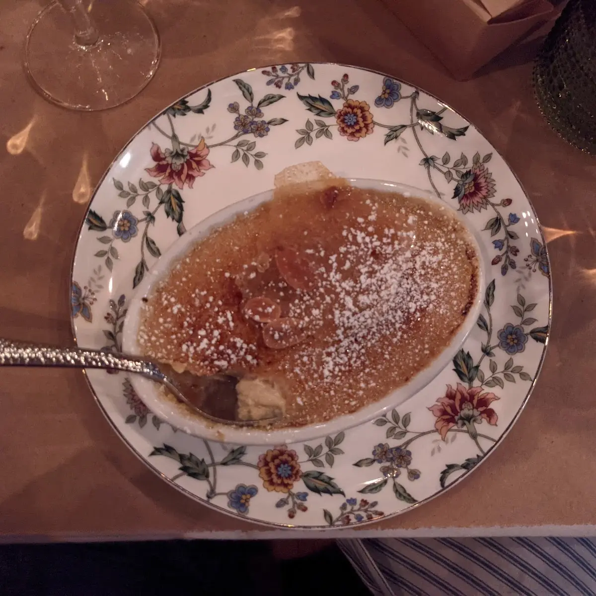 Seasonal Creme Brulee