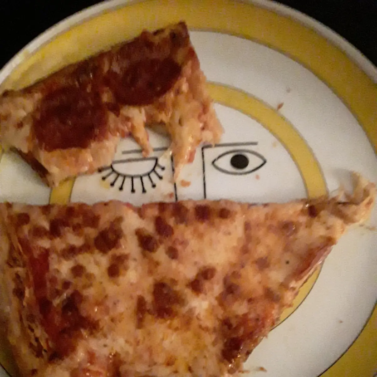 Sicilian Cheese Pizza Slice