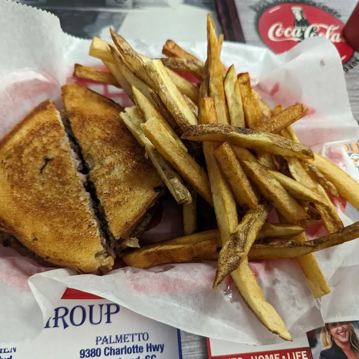 Toasted Cheese & Fries