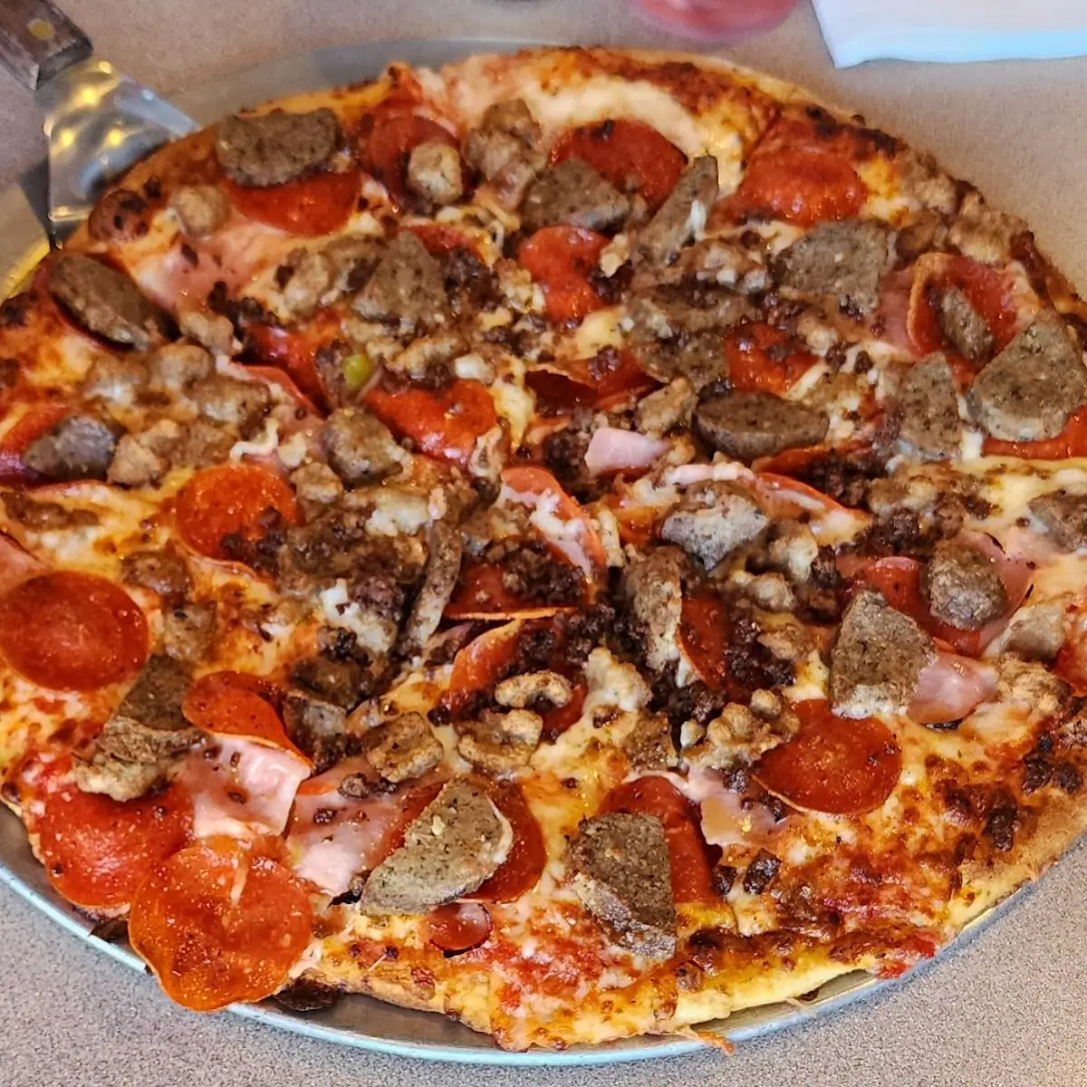 Mega Meat Pizza