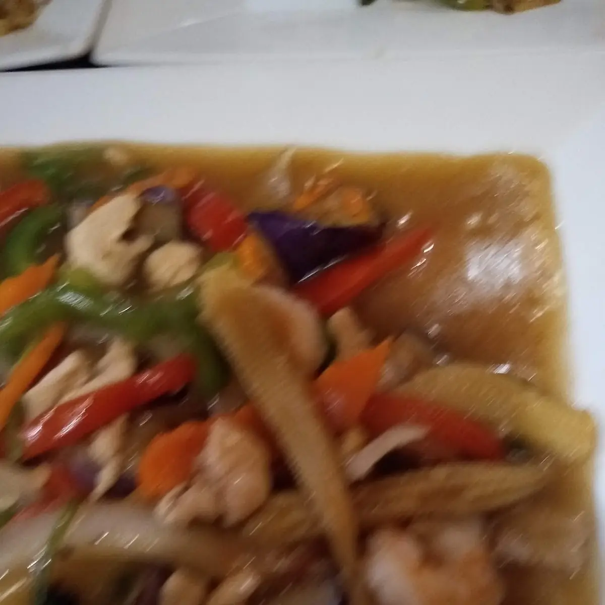 Stir Fry Egg Plant with Chicken