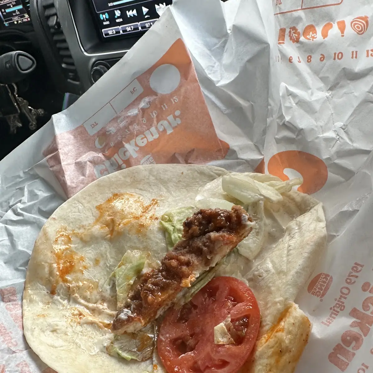 Spicy Chicken Wrap
