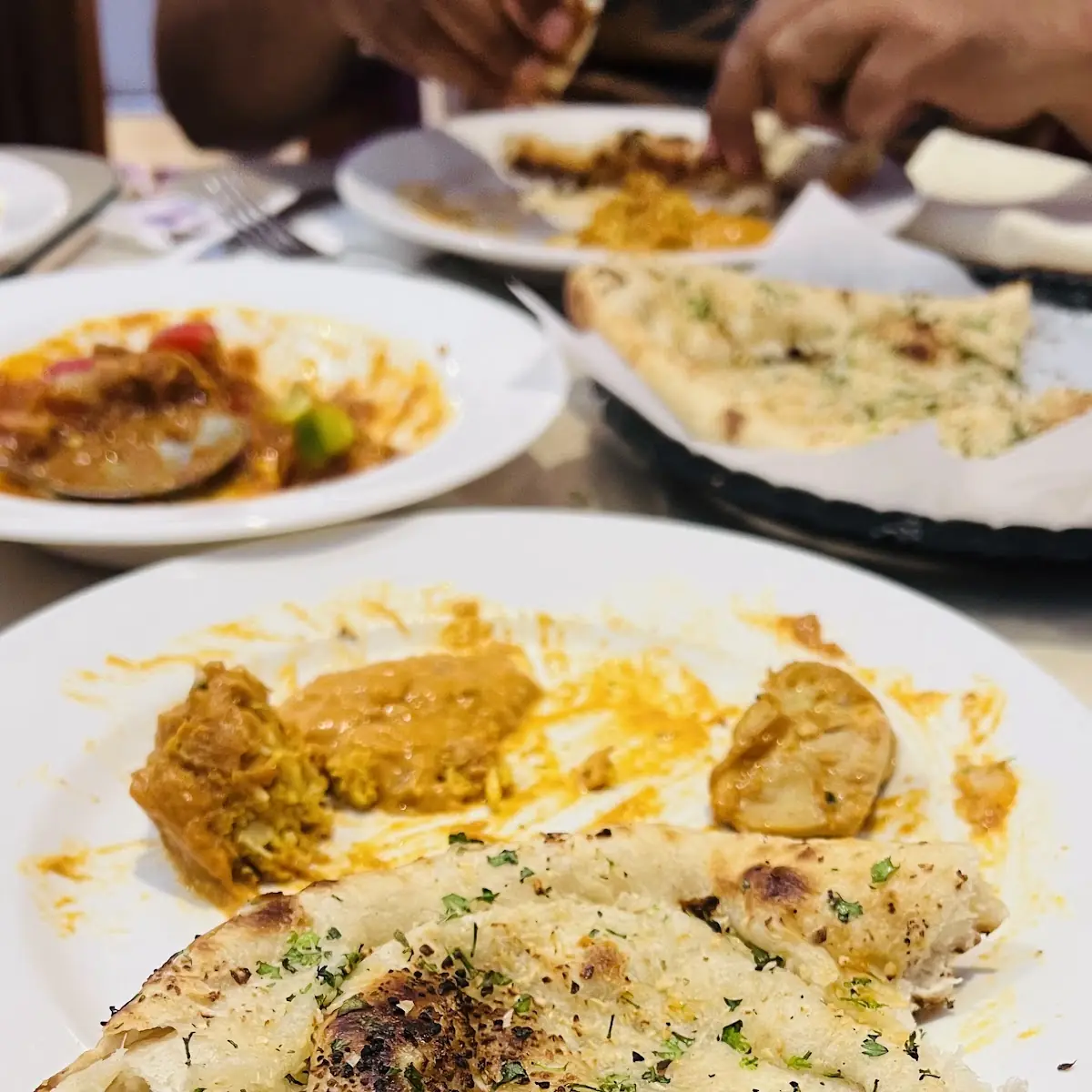 Naan and Kofta Curry