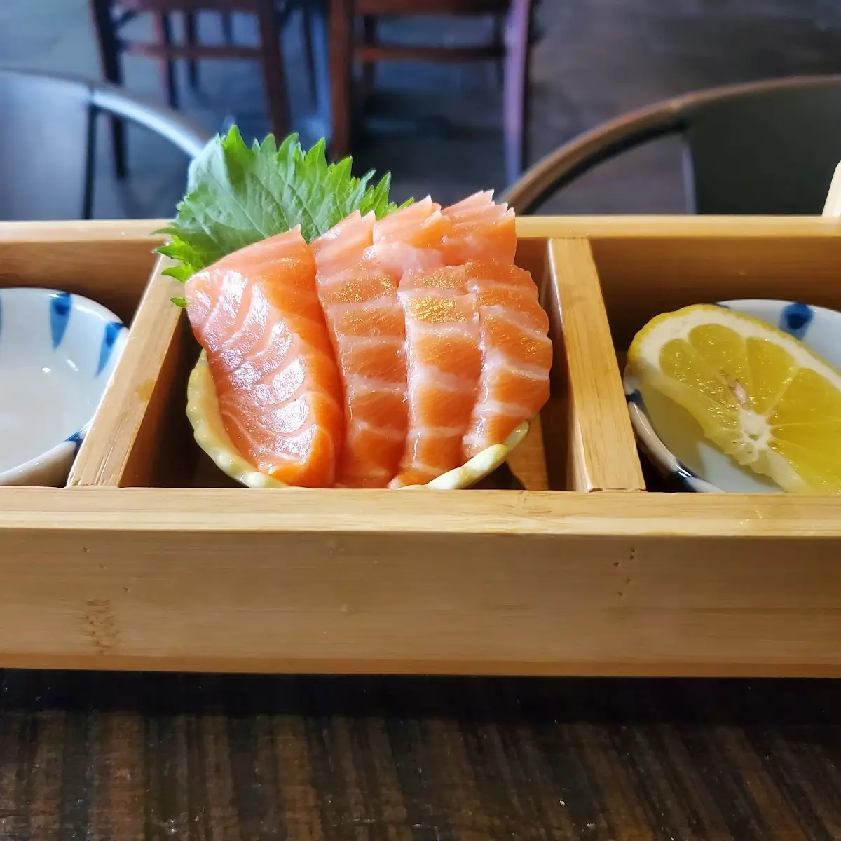 Salmon Sashimi Appetizer