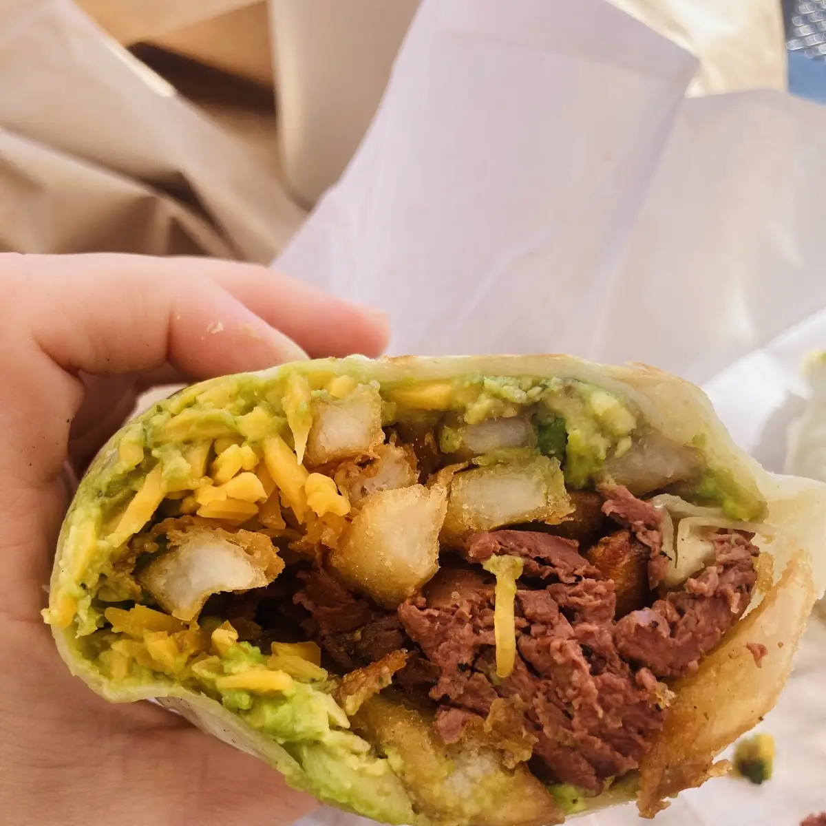 Carne Asada Burrito