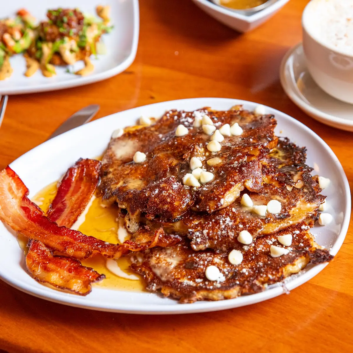 Bacon Praline Pancakes