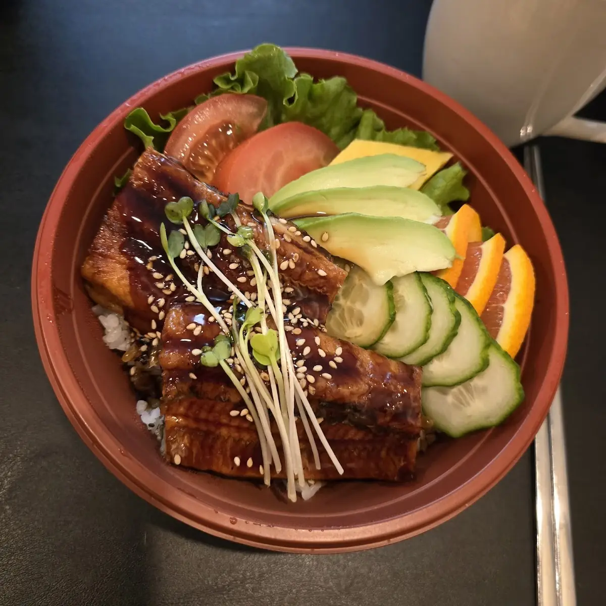 Salmon Teriyaki Bowl