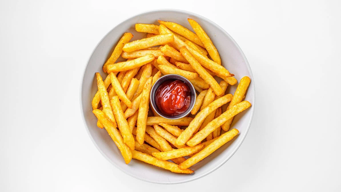 Fries, One Love Caribbean Restaurant
