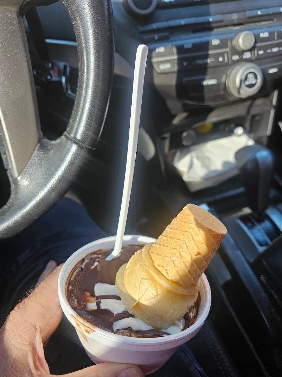 Chocolate Dipped Ice Cream Cone