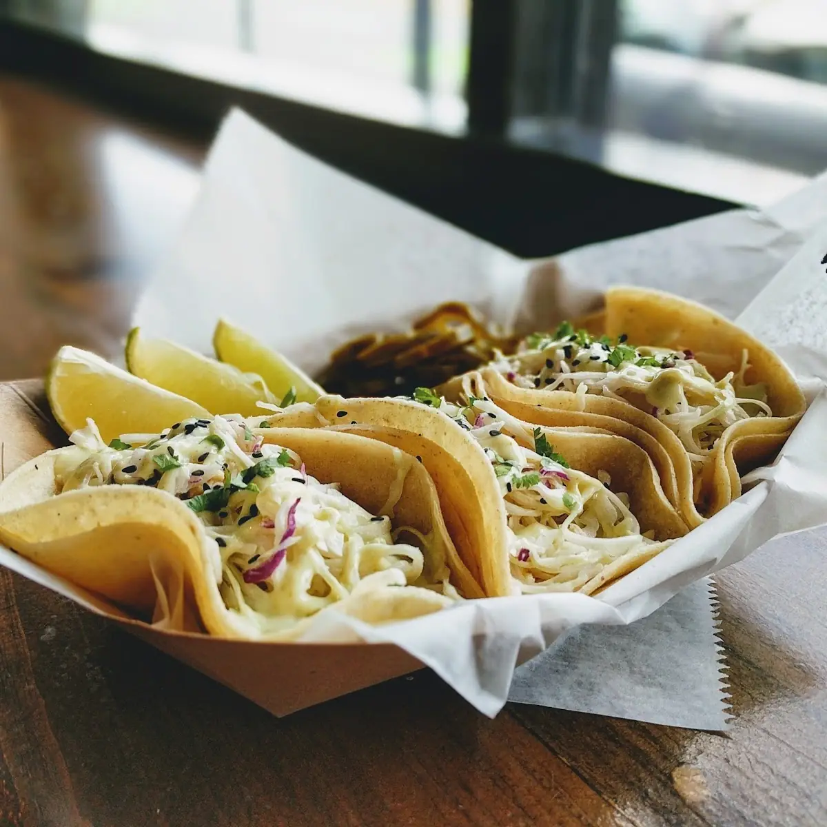 Miso Chicken Tacos