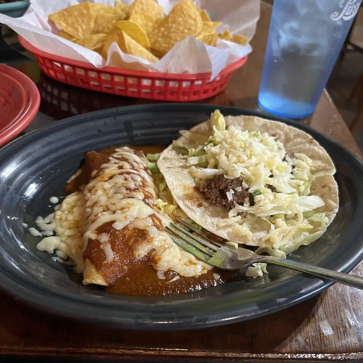 Enchilada Beef and Beef Taco