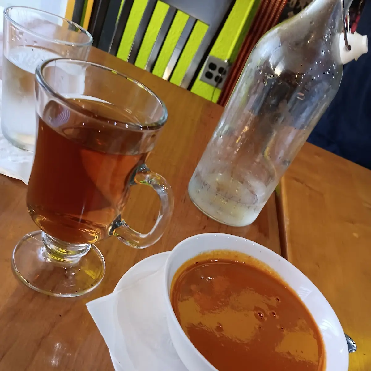 Red Pepper Soup and Chai
