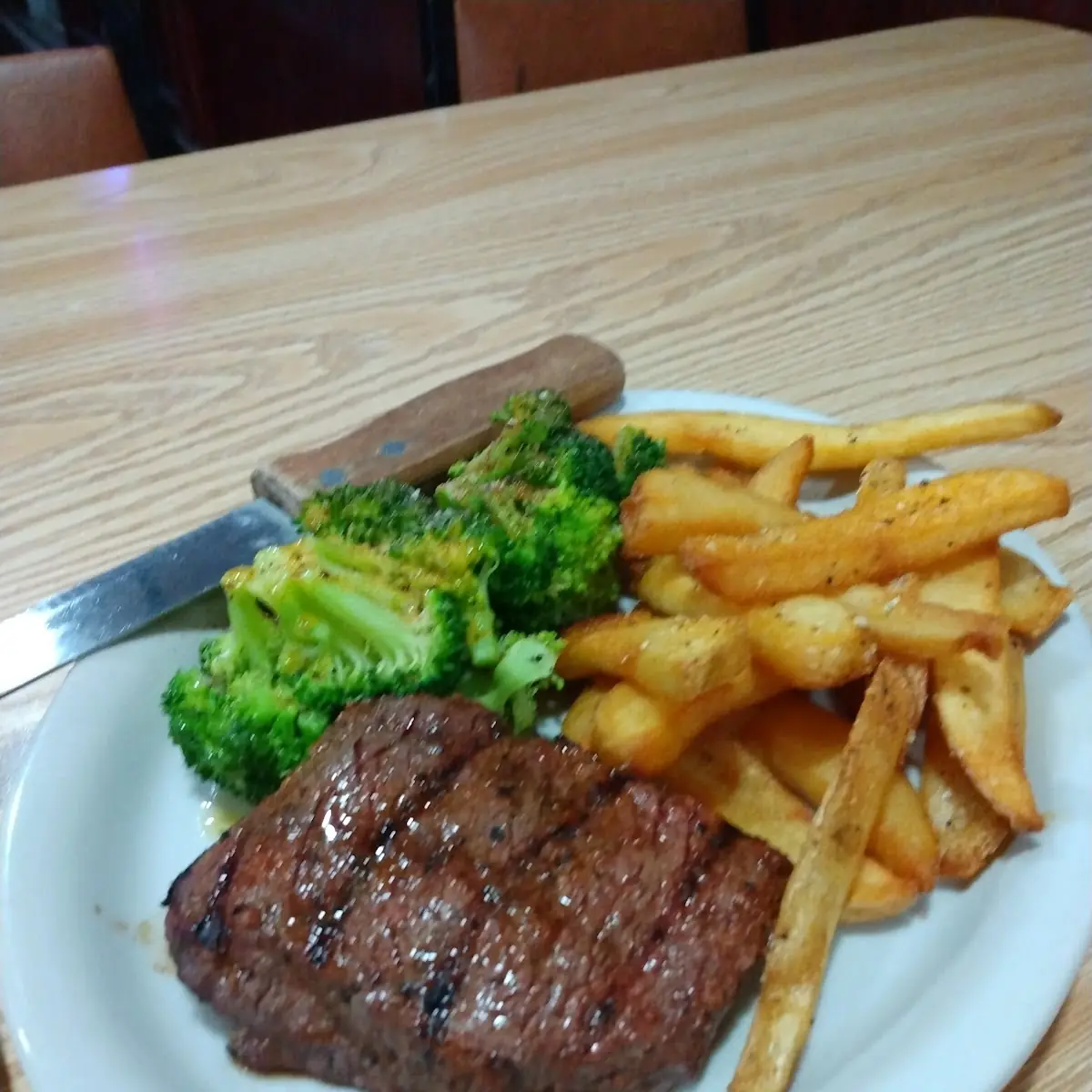 Top Sirloin Steak Dinner