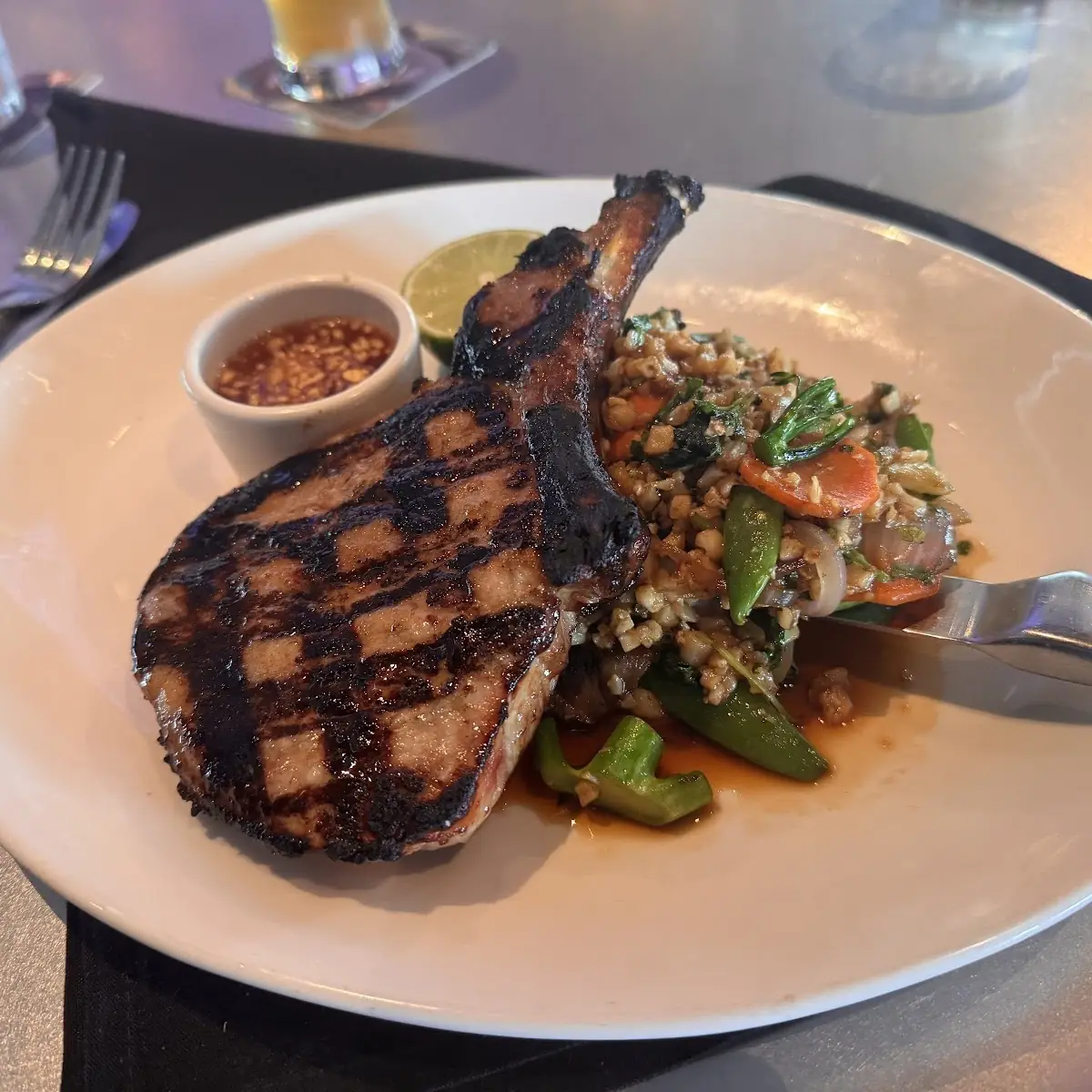 Glazed Pork Chop