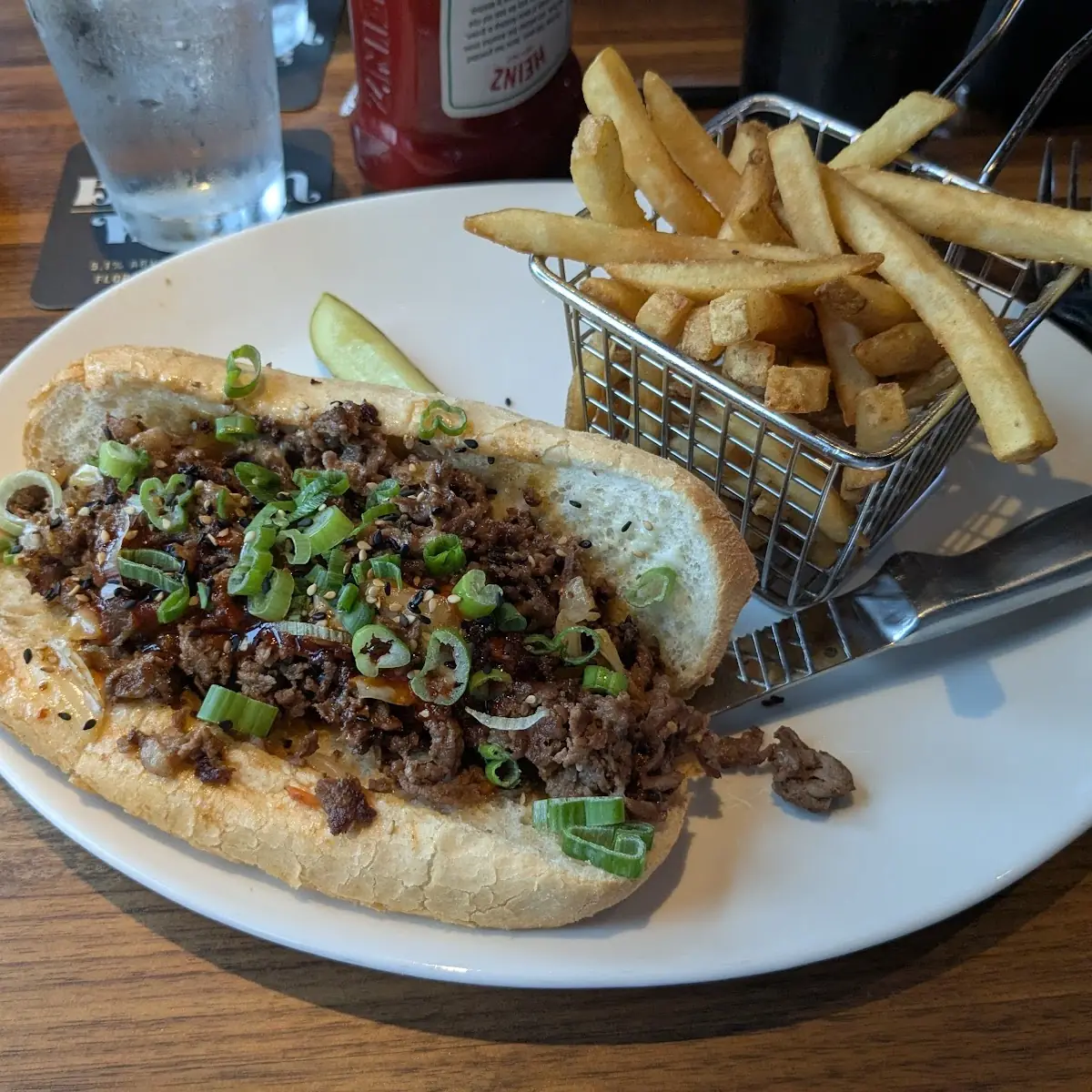 Korean BBQ Cheesesteak