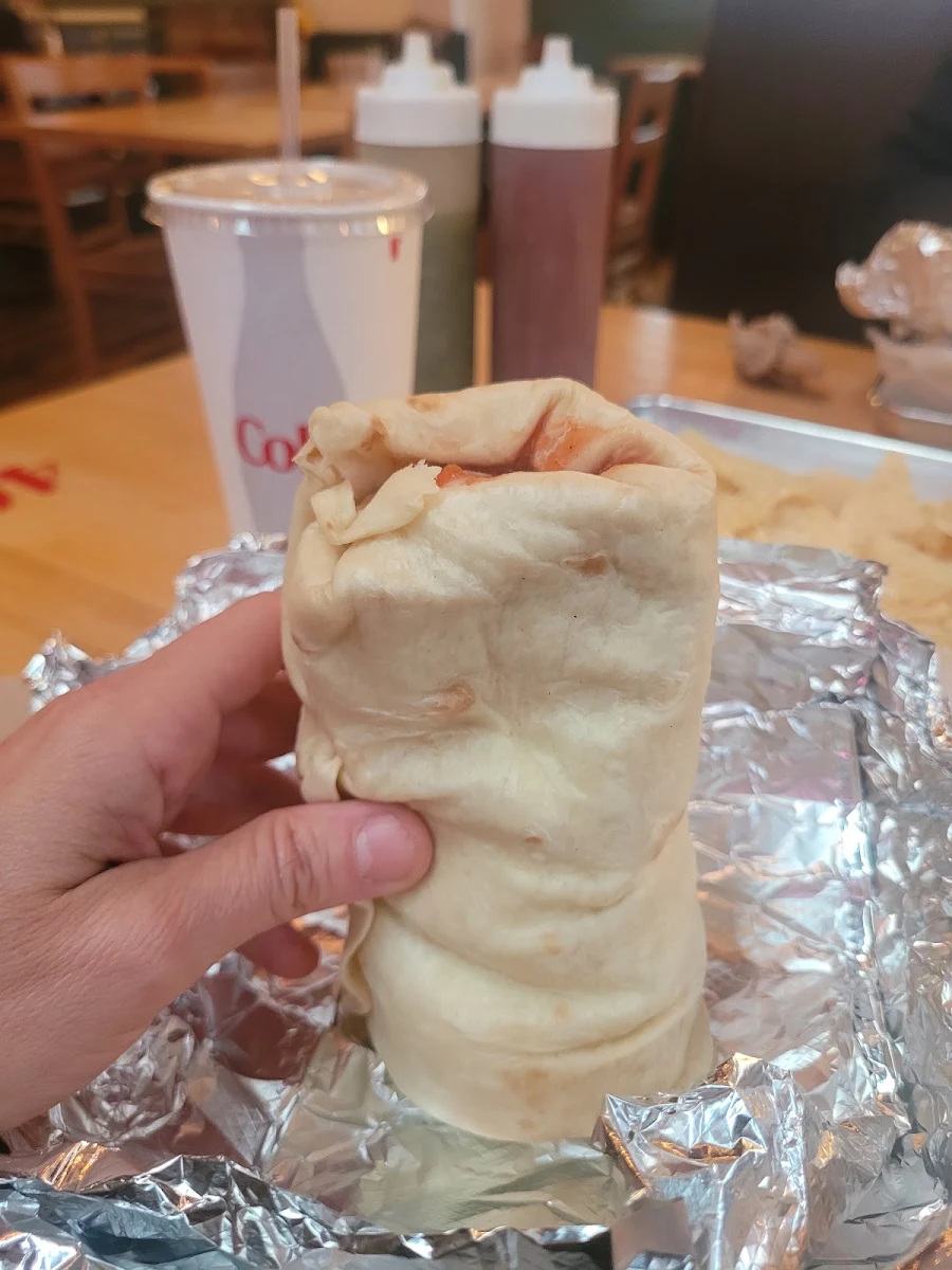 Bean and Cheese Burrito