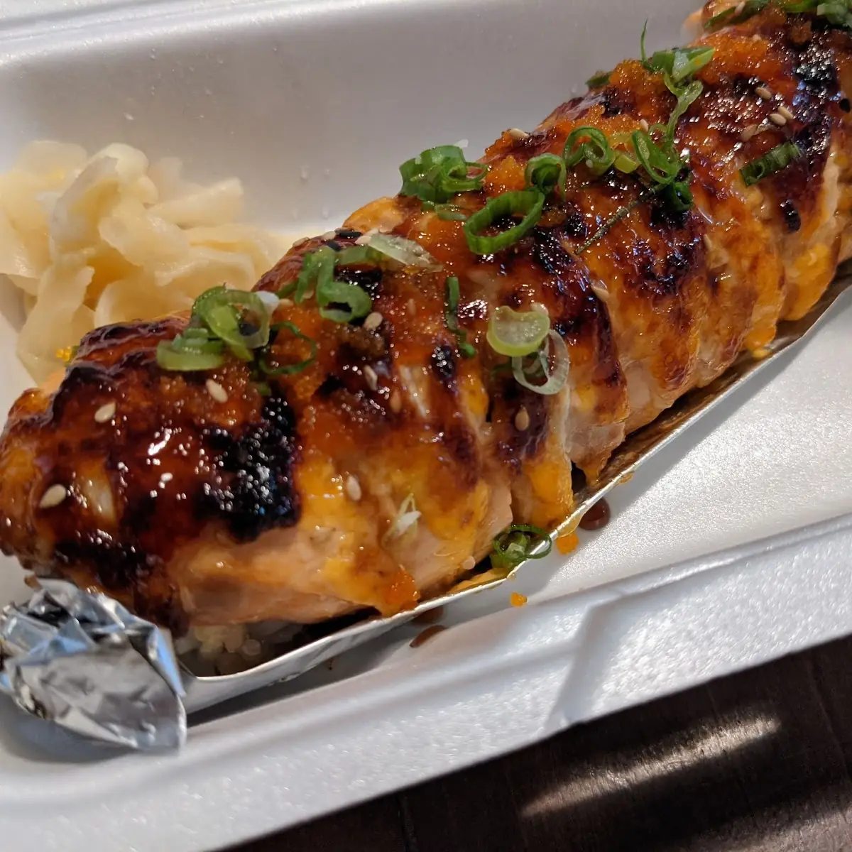 Baked Salmon Roll