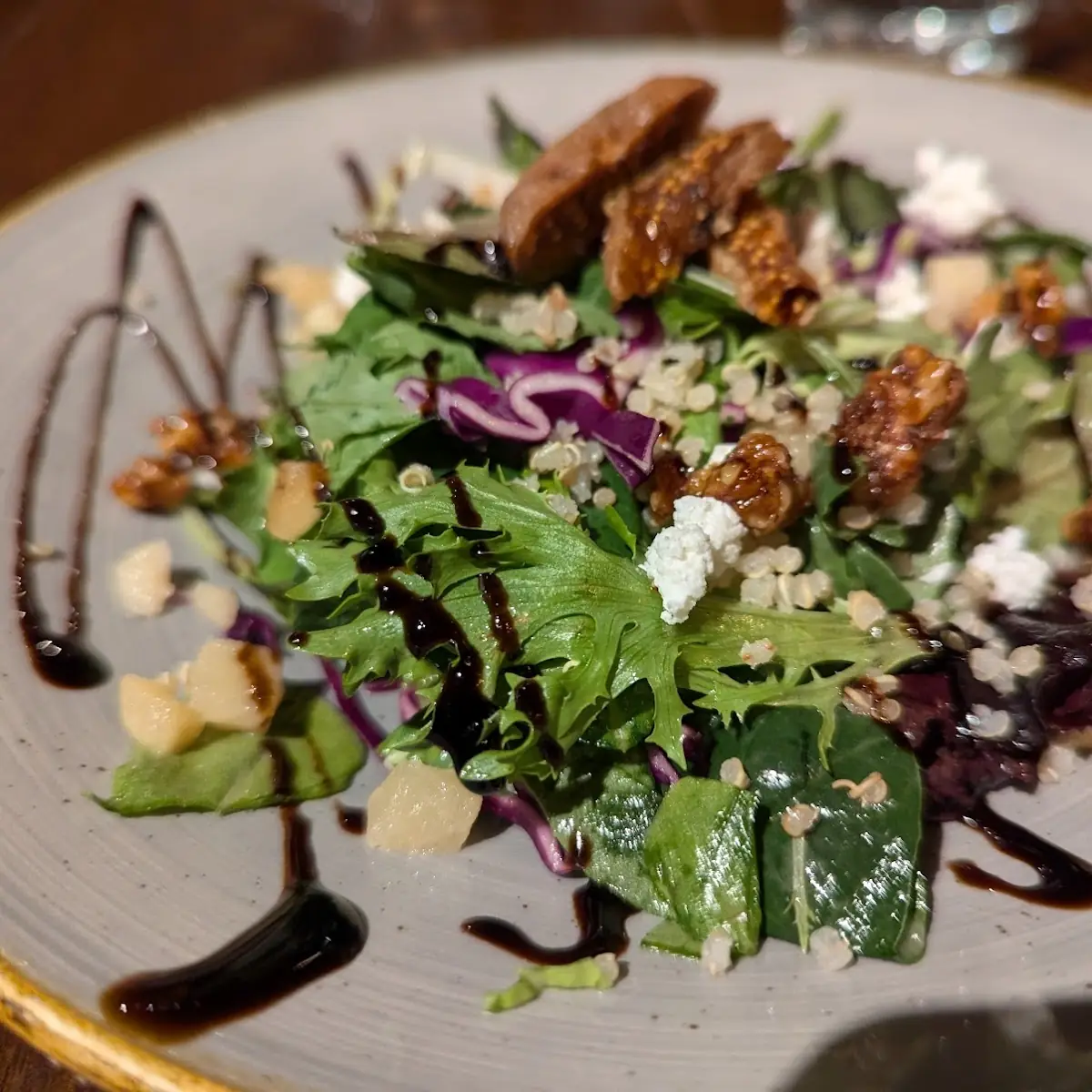 Wild Mushroom and Truffled Arugula