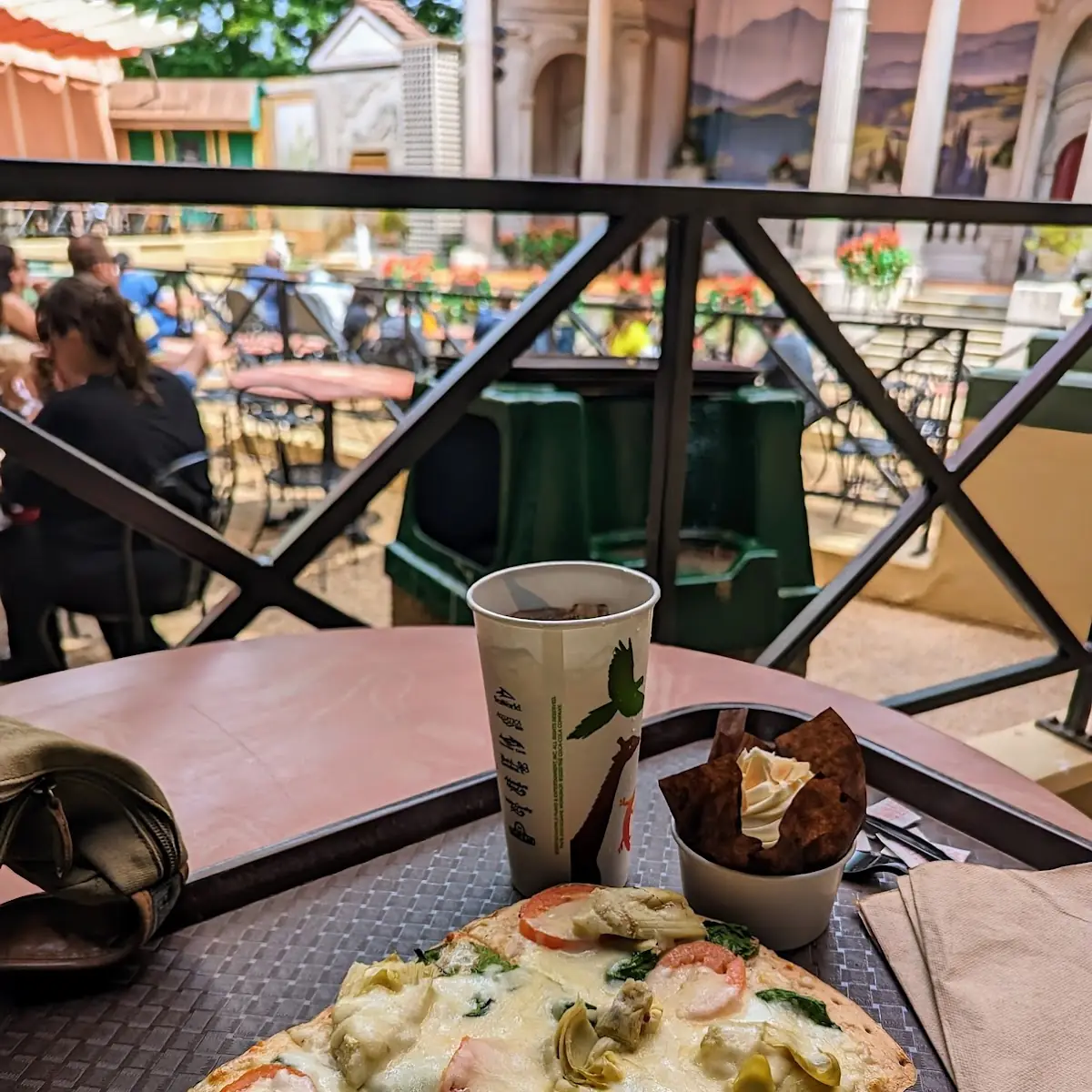Artichoke Spinach Tomato Mozzarella Panini