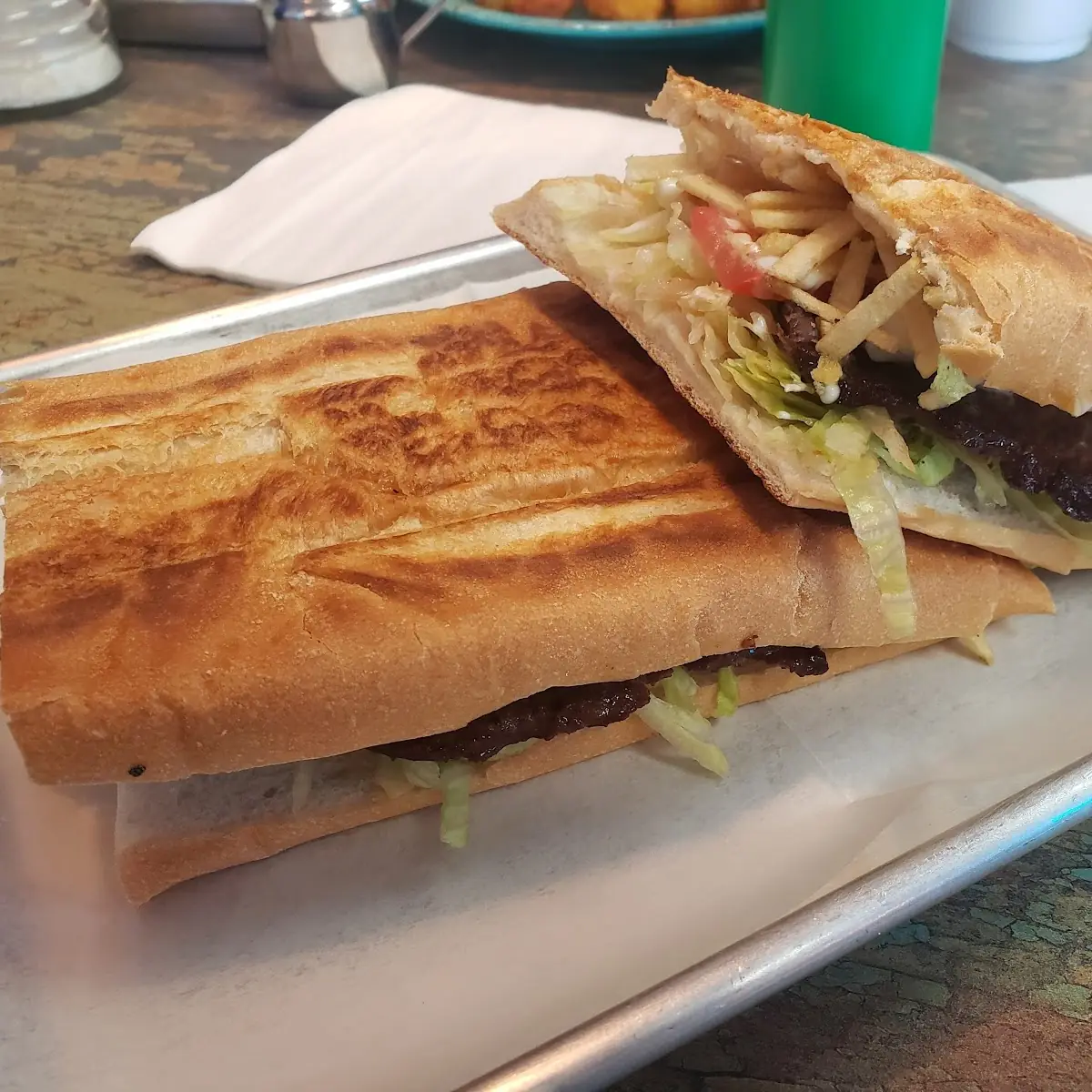 Breaded Steak Sandwich