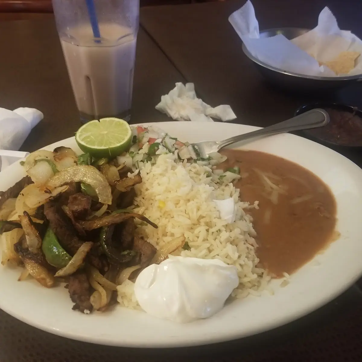 Bistec Encebollado