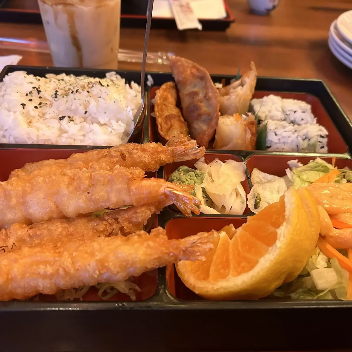 Shrimp Tempura Bento Box