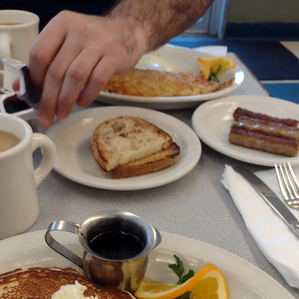 Pancakes and Eggs Any Style