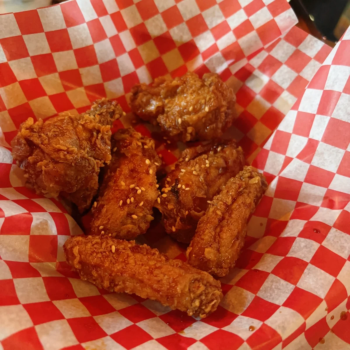 Korean BBQ Boneless Fried Chicken