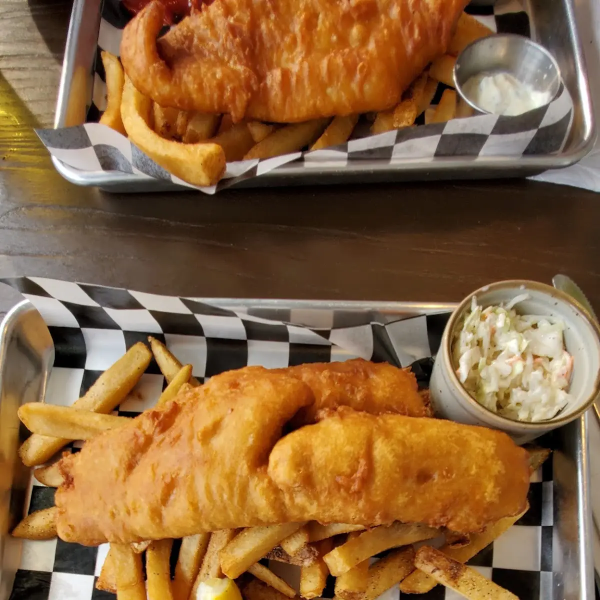 Ale Battered Fish and Chips