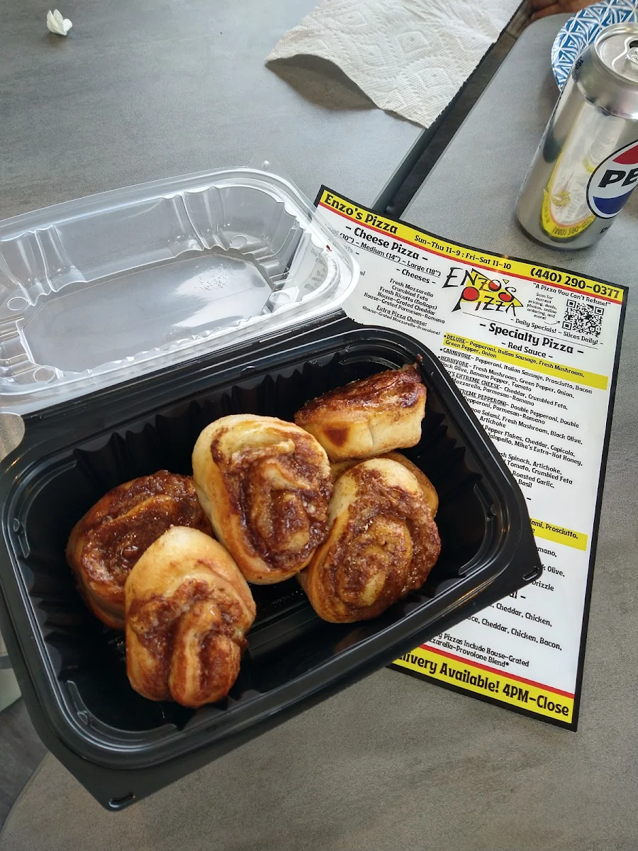 Enzo's Stuffed Cinnamon Rolls