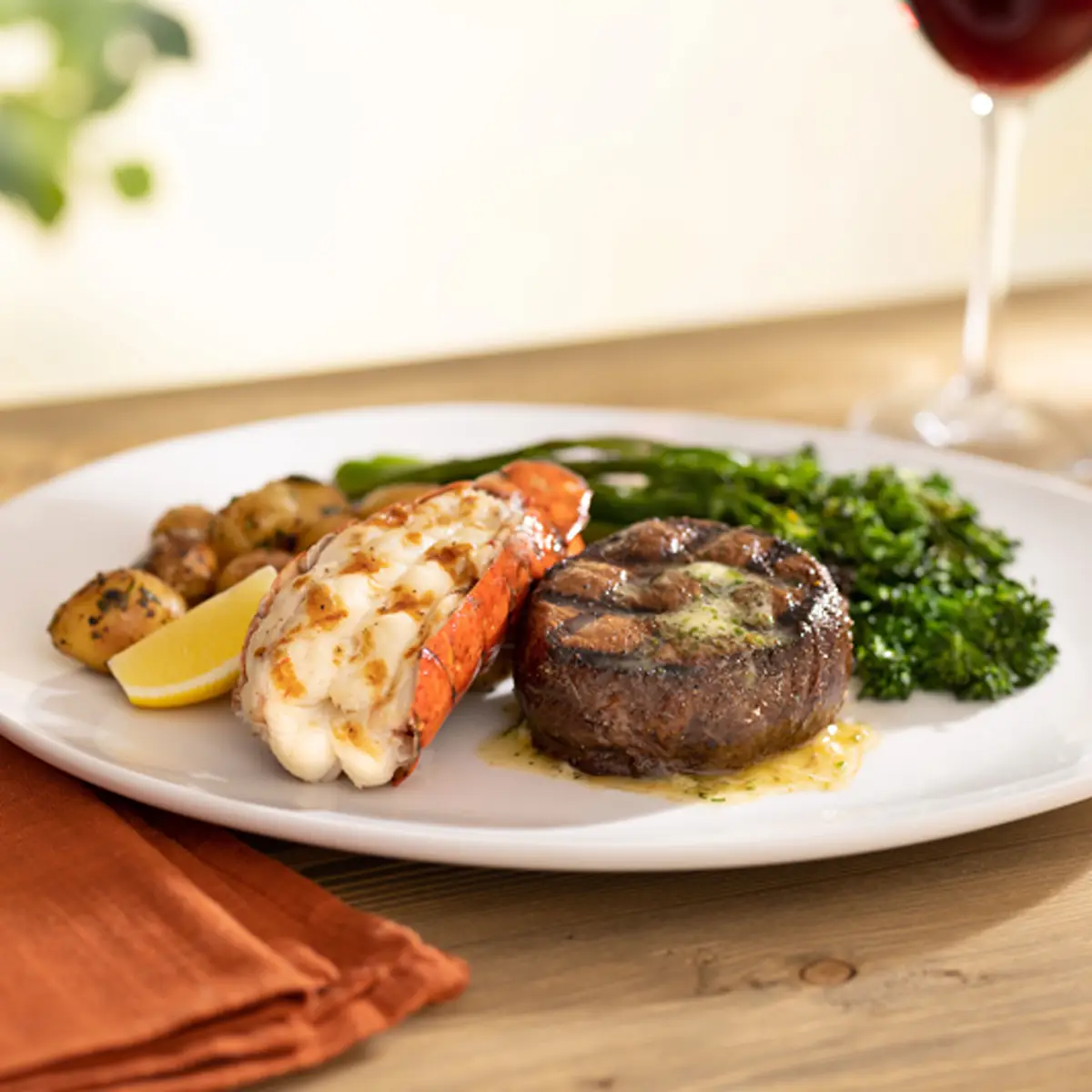 Filet Mignon and Maine Lobster Tail