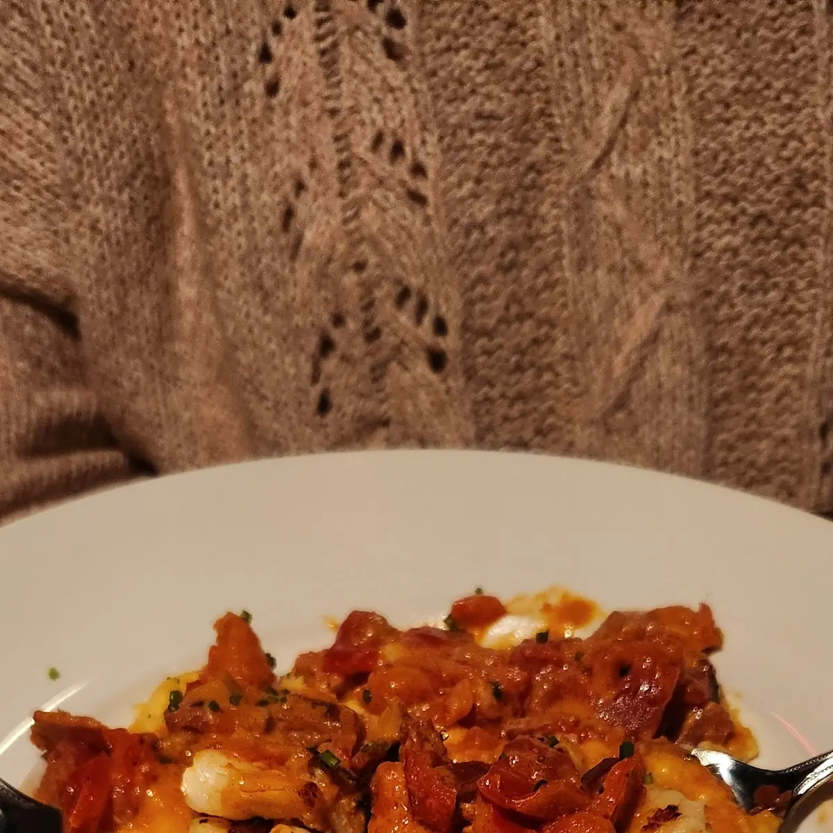 Wood-Grilled Shrimp and Grits