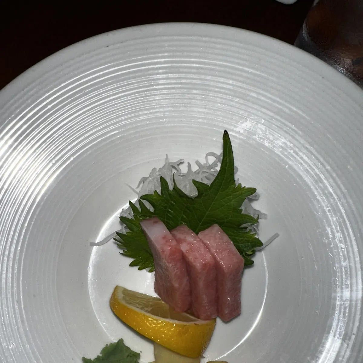 Fatty Tuna Sashimi