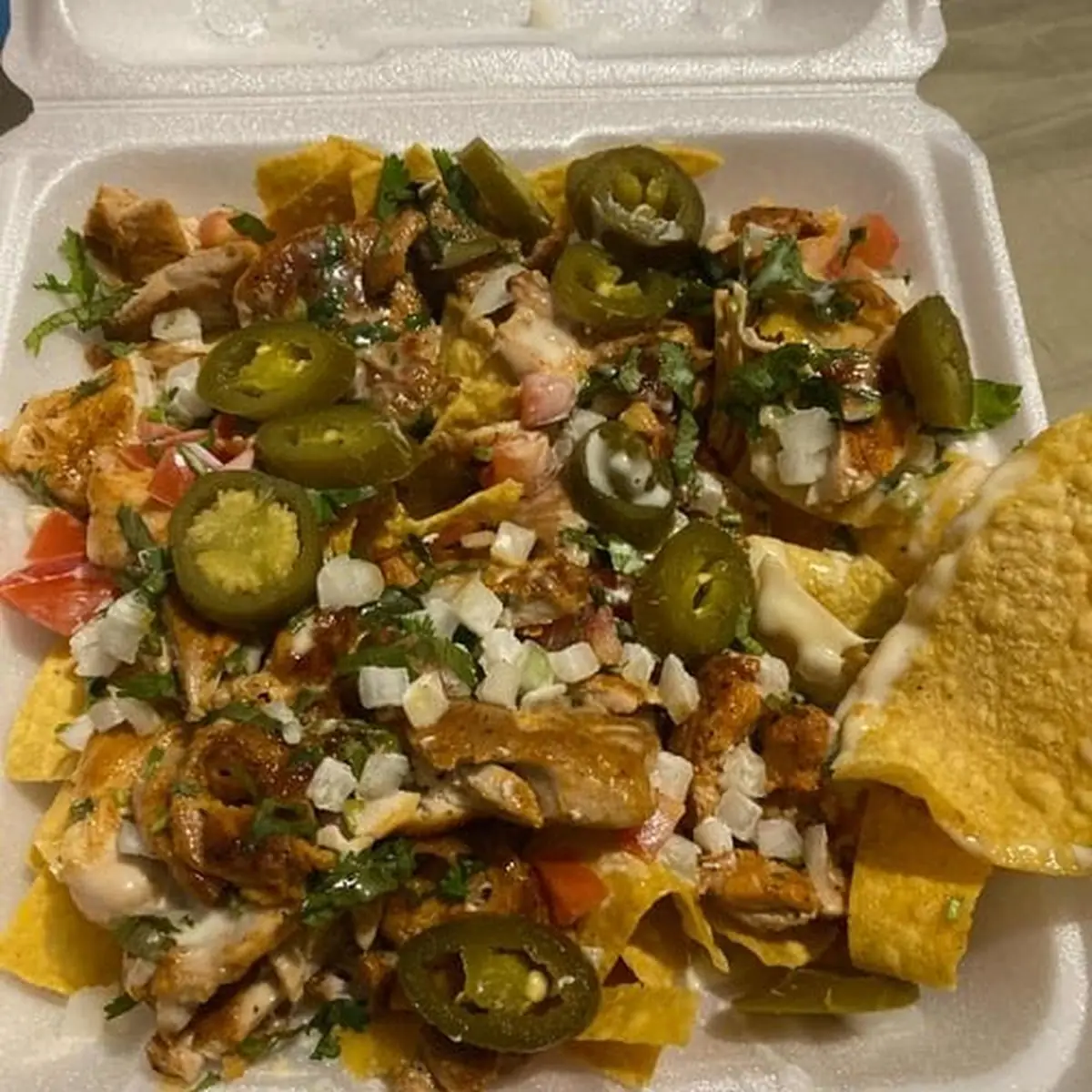 Nachos De Pollo Chicken