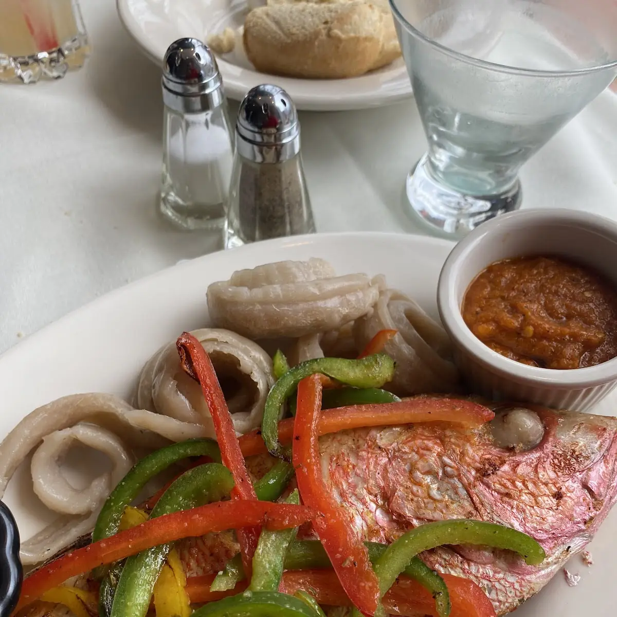 Fried Red Snapper