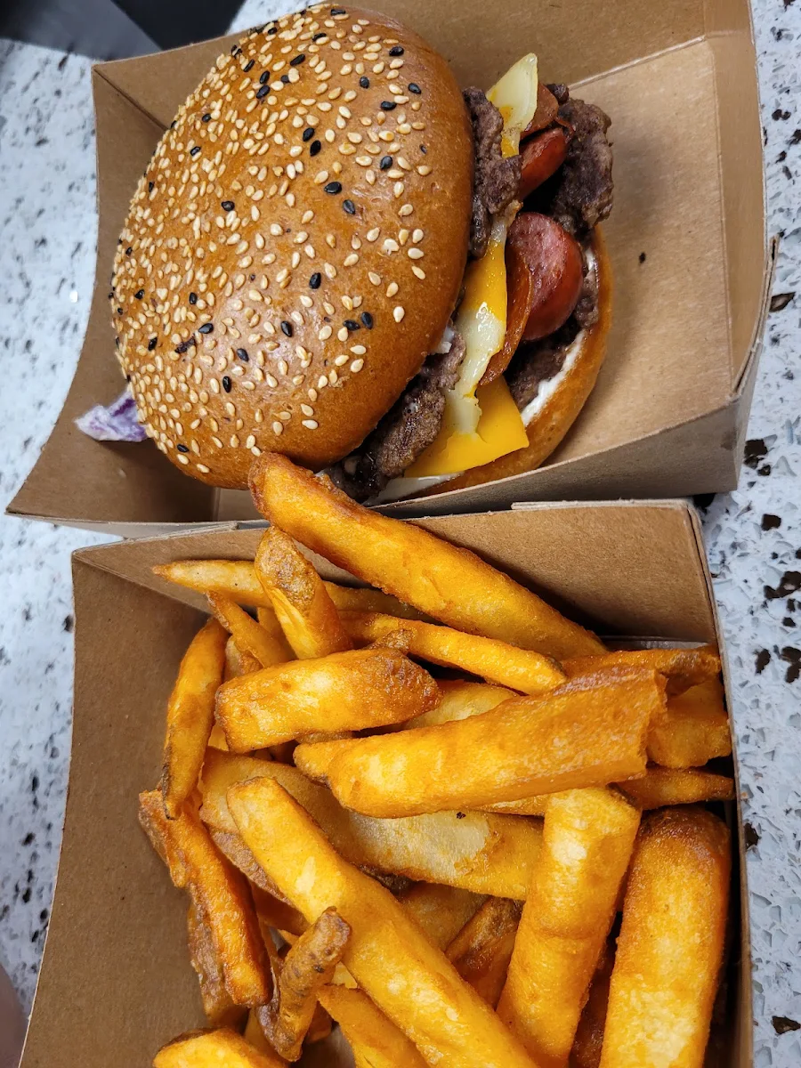 Carnivorous Burger, The Burger Mechanic - The English Fish and Chips Shop
