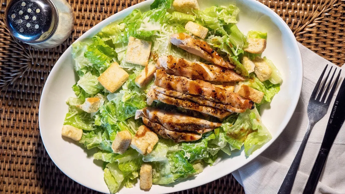 Chicken Caesar Salad, The Burger Mechanic - The English Fish and Chips Shop