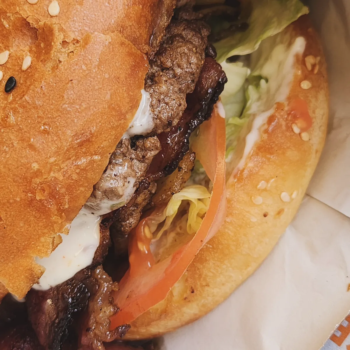 Holy Beef Burger, The Burger Mechanic - The English Fish and Chips Shop