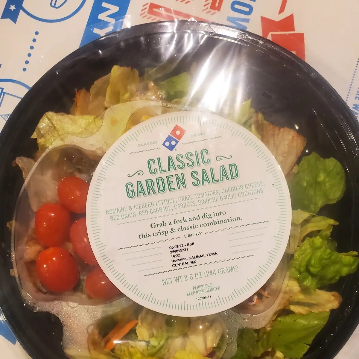 Old and Brown Garden Salad