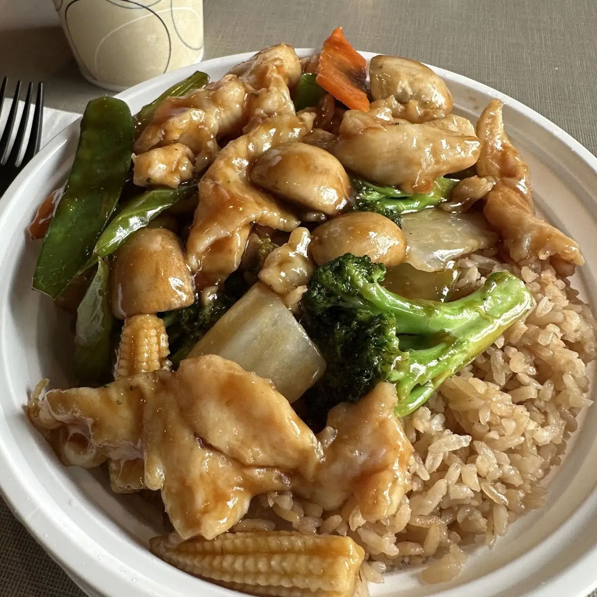 Chicken w Mixed Vegetables