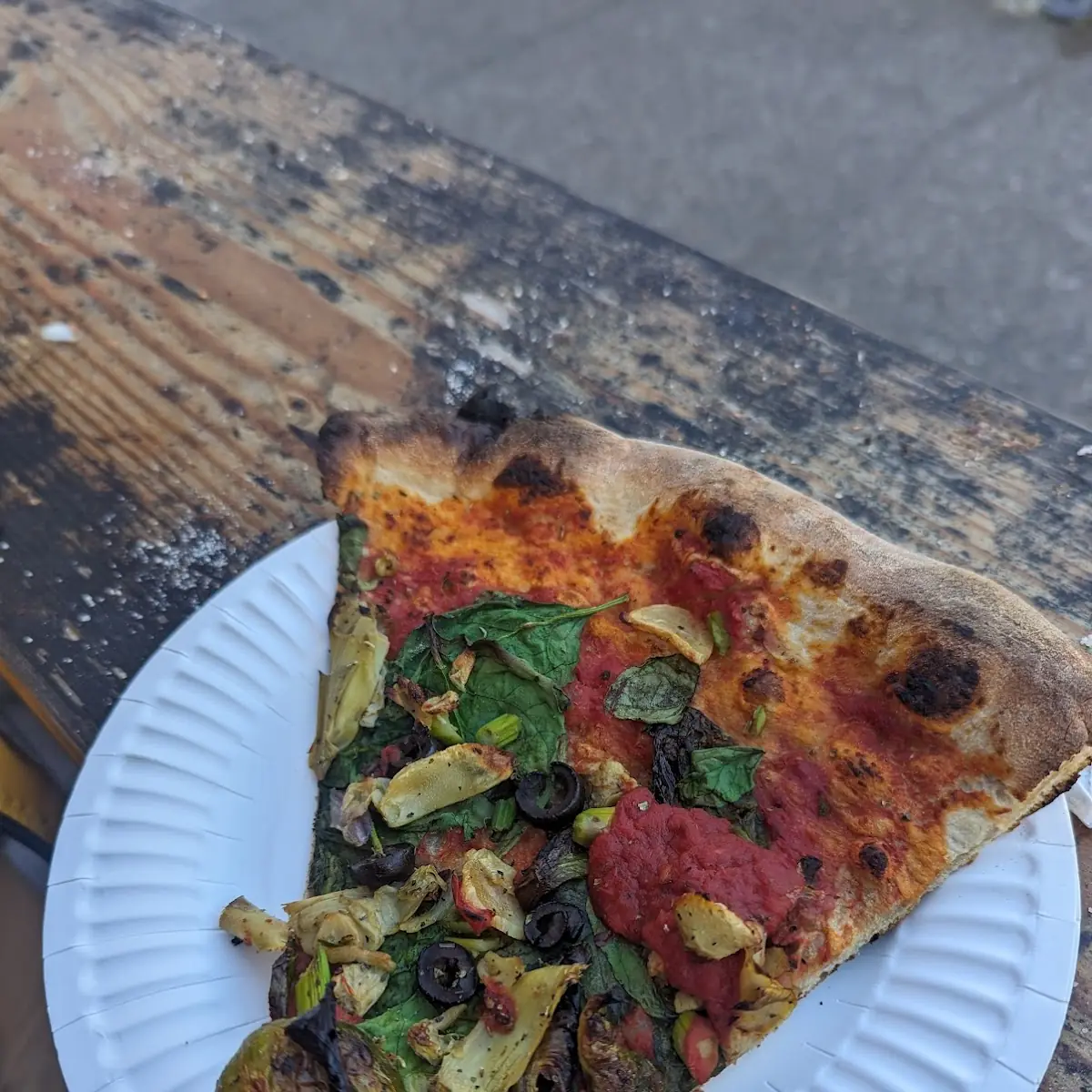 18 Pye Hole Veggie Pizza