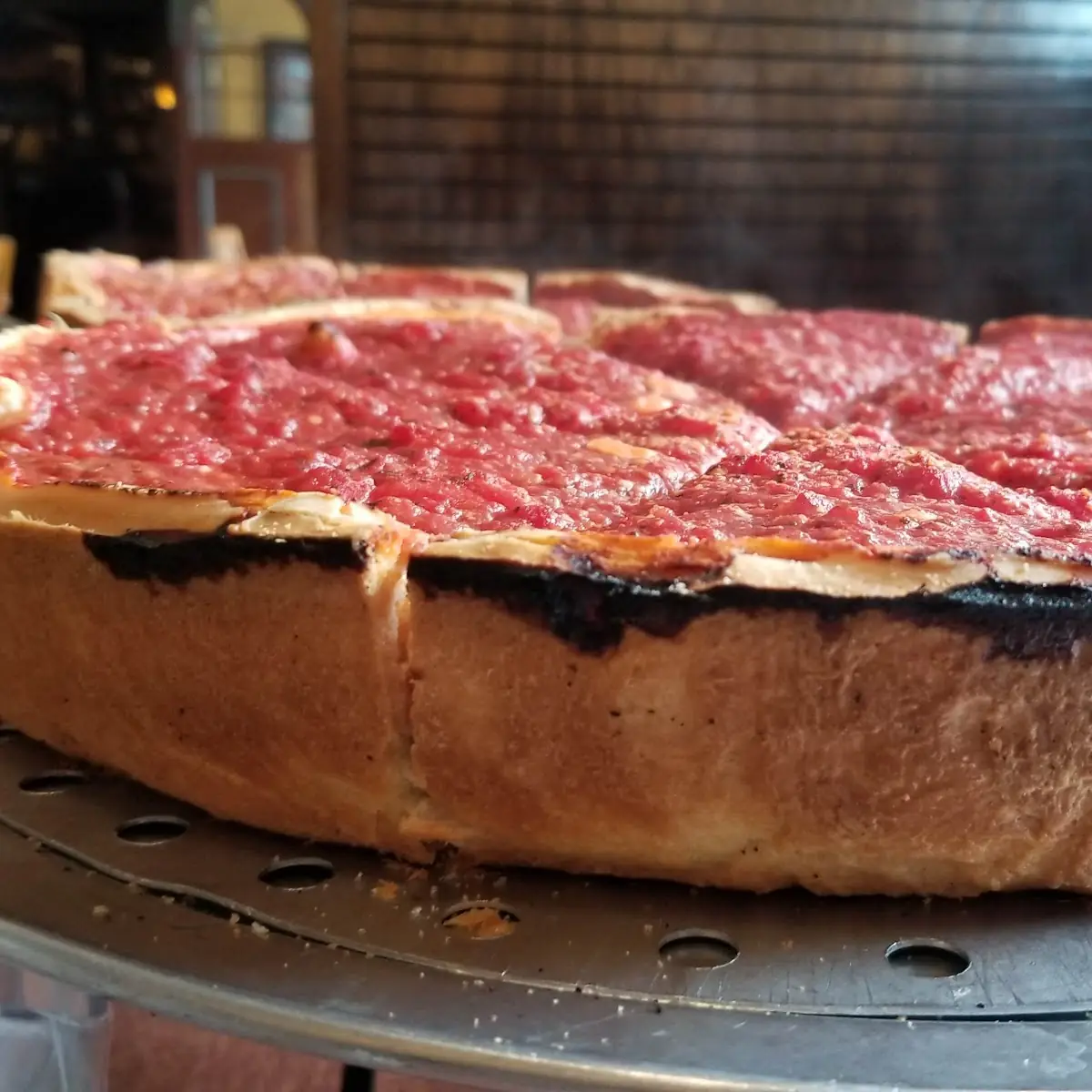 Meat Lovers Stuffed Pizza