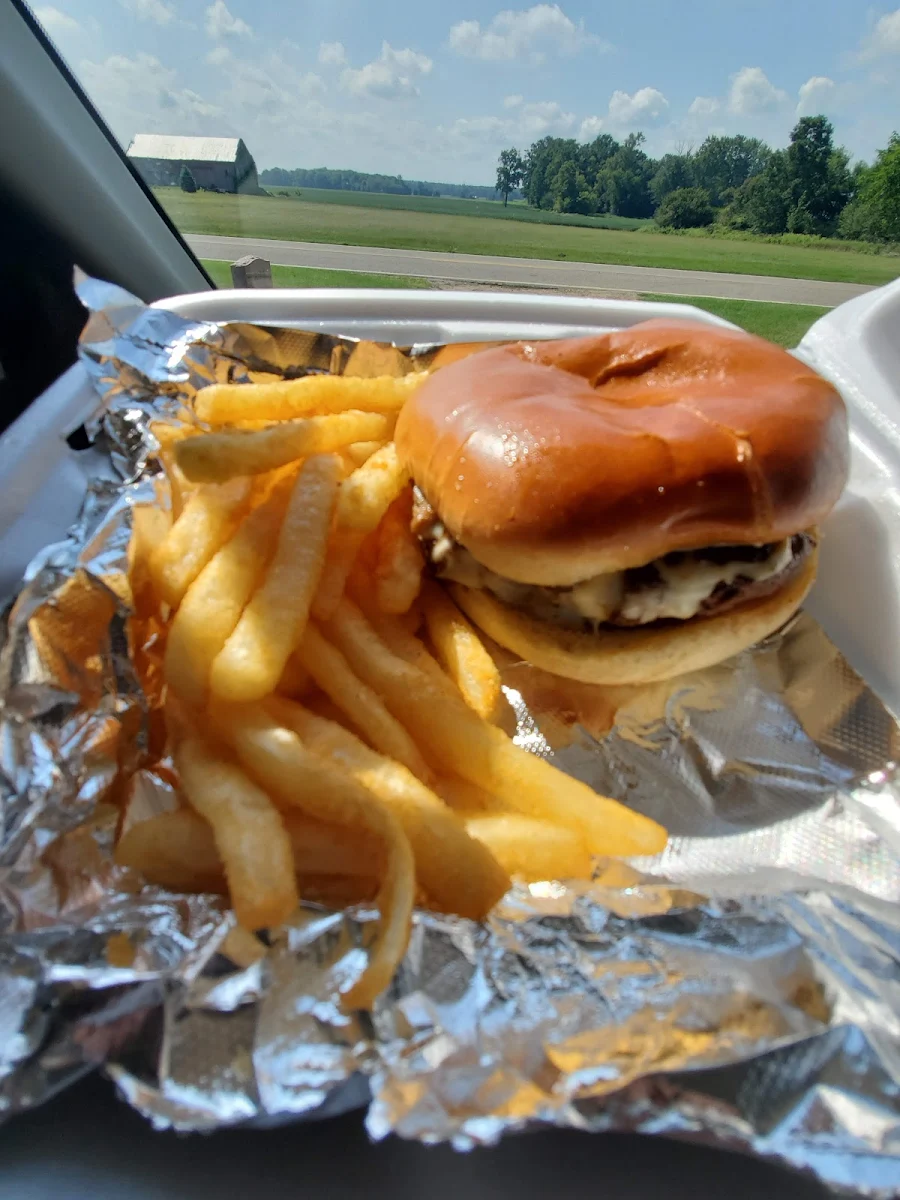 Mushroom Swiss Burger